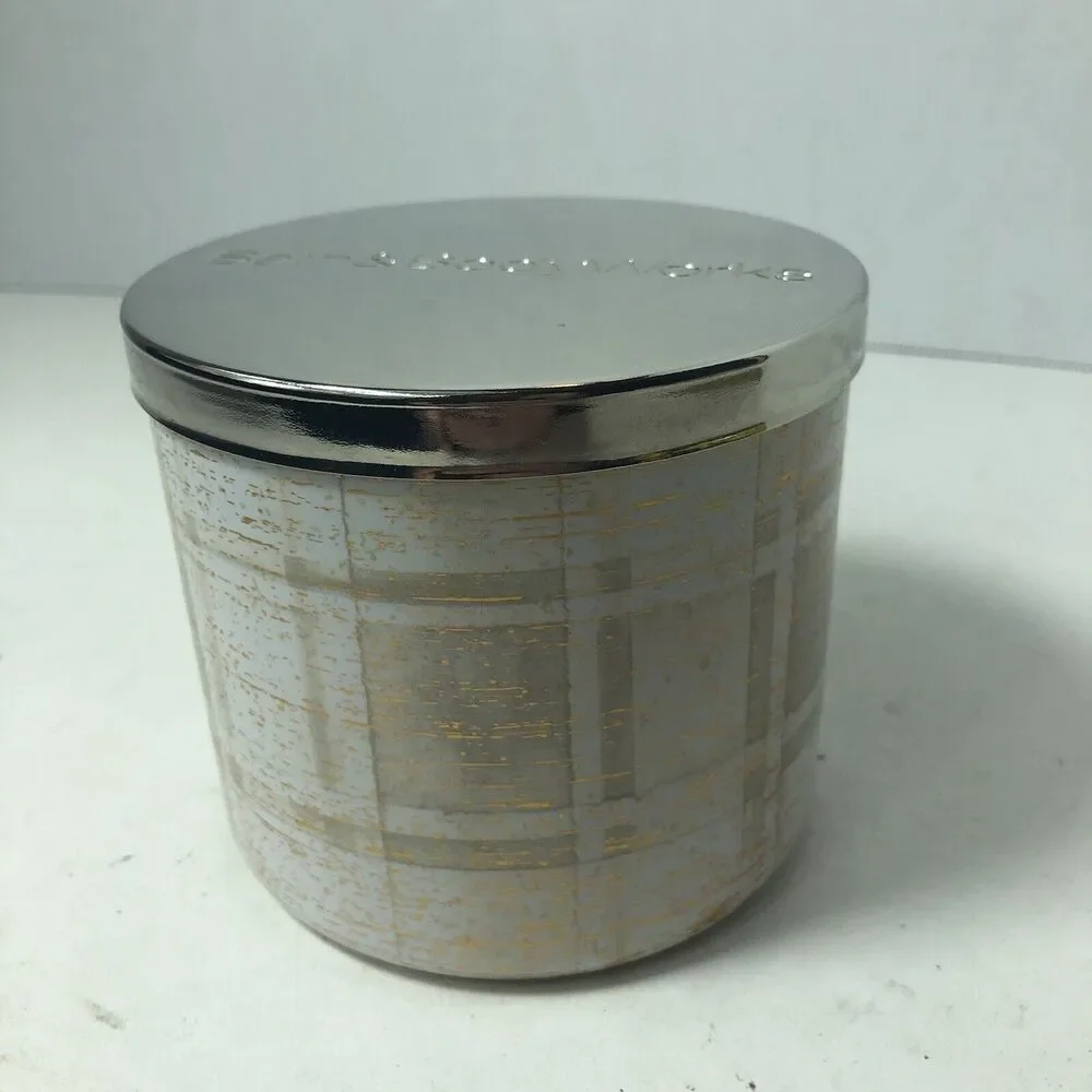 Bath & Body Works Scented Candle Jar Merry‎ Cookie 3 Wick 14.5 oz Christmas F1